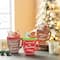 Glitzhome® 8" Christmas Gingerbread Man Mug Tabletop Décor Set